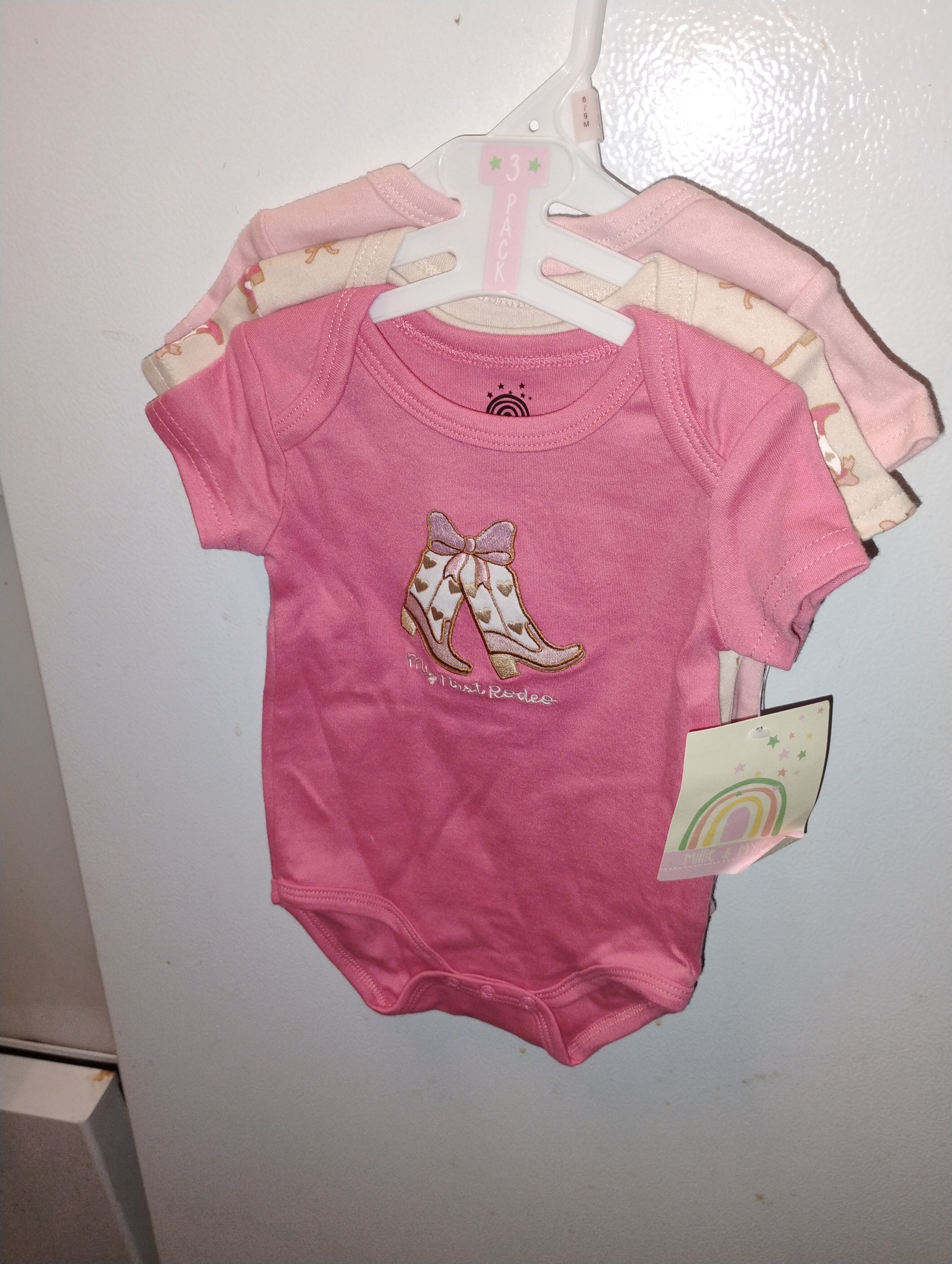 Girl baby onesie