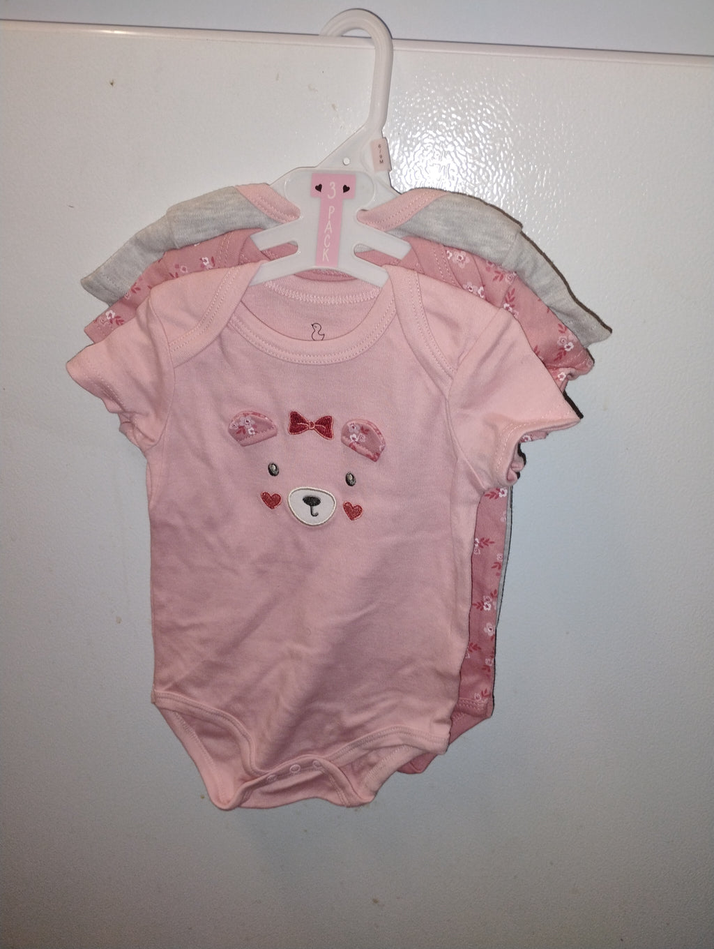 Girl baby onesie