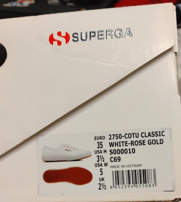 Italy made shoe Superga